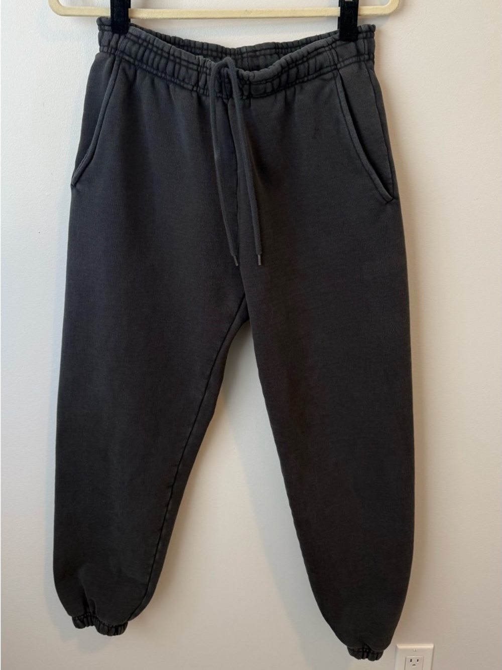 ENTIRE STUDIOS BLACK HEAVY SWEATPANTS- 26